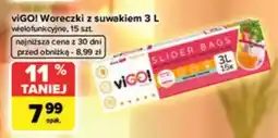 Carrefour viGO! Woreczki z suwakiem 3 L oferta