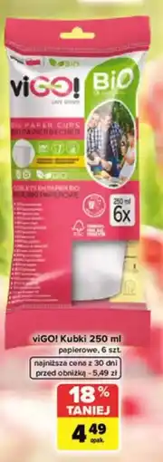 Carrefour viGO! Kubki 250 ml oferta