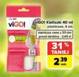 Carrefour viGO! Kieliszki 40 ml oferta