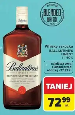 Carrefour BALLANTINE’S FINEST oferta