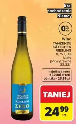 Carrefour TANZENDE KÄTZCHEN RIESLING oferta