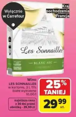 Carrefour LES SONNAILLES oferta