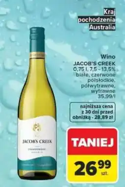 Carrefour Jacob’s Creek oferta