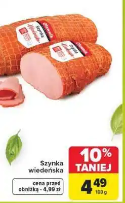 Carrefour Szynka Wiedeńska oferta