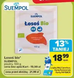Carrefour Łosoś BIO oferta