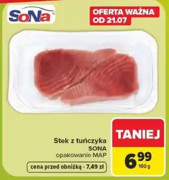 Carrefour Stek z tuńczyka oferta