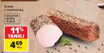 Carrefour Schab z czarnuszką oferta