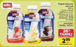 Carrefour Napój mleczny MÜLLER oferta