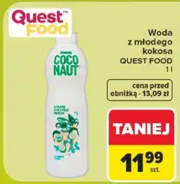 Carrefour Woda z młodego kokosa oferta