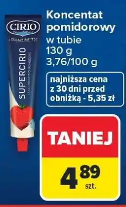 Carrefour CIRIO oferta