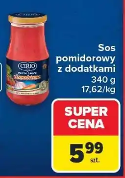 Carrefour Sos pomidorowy z dodatkami oferta