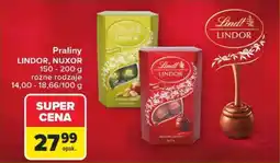 Carrefour Praliny LINDOR, NUXOR oferta