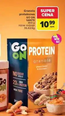 Carrefour Granola proteinowa GO ON Sante oferta