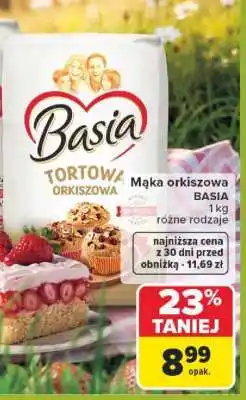 Carrefour Mąka orkiszowa BASIA oferta