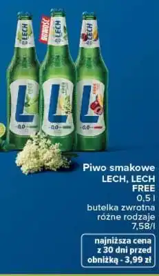 Carrefour Piwo smakowe LECH, LECH FREE oferta