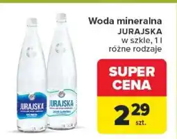 Carrefour Woda mineralna Jurajska oferta