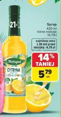 Carrefour Herbapol Cytryna oferta