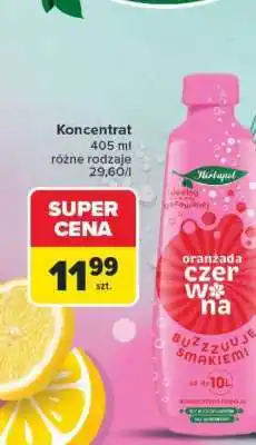 Carrefour Herbapol oranżada czerwona oferta