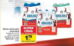 Carrefour Woda mineralna JURAJSKA 6-pak oferta