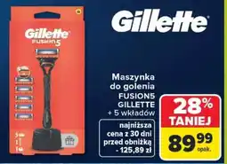 Carrefour GILLETTE Fusion5 oferta