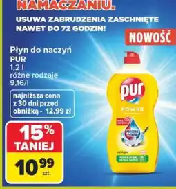 Carrefour Płyn do naczyń Pur oferta