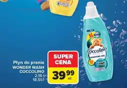 Carrefour Płyn do prania WONDER WASH COCCOLINO oferta