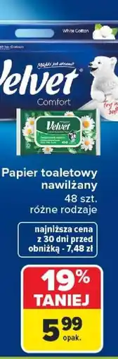 Carrefour Velvet Comfort oferta
