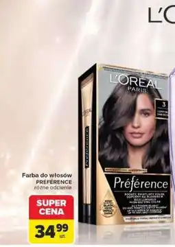 Carrefour L'ORÉAL PARIS PRÉFÉRENCE oferta