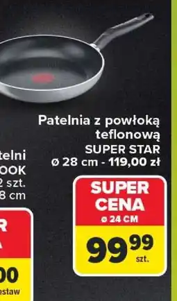 Carrefour Patelnia z powłoką teflonową oferta