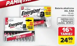 Carrefour Energizer MAX oferta