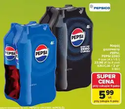 Carrefour Napój gazowany PEPSI, PEPSI ZERO oferta