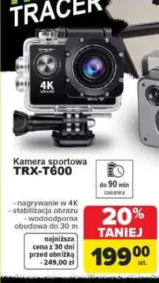 Carrefour Kamera sportowa TRX-T600 oferta
