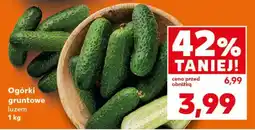 Kaufland Ogórki gruntowe luzem 1 kg oferta
