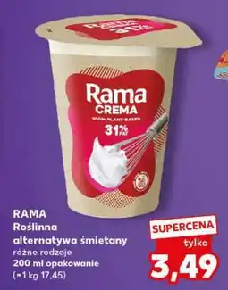 Kaufland RAMA Roślinna alternatywa śmietany oferta
