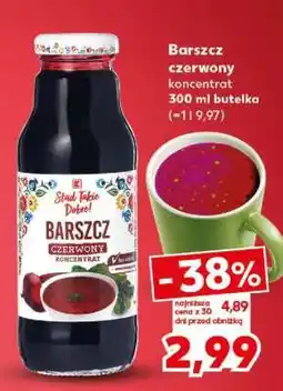 Kaufland Barszcz czerwony - koncentrat oferta