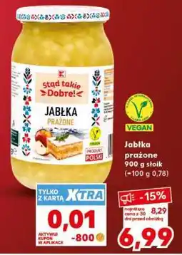 Kaufland Jabłka prażone oferta