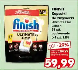 Kaufland FINISH Kapsułki do zmywarki Ultimate Plus Lemon 51 szt. opakowanie oferta