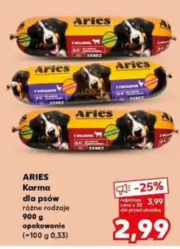 Kaufland ARIES Karma dla psów oferta
