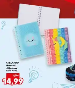 Kaufland CRELANDO Notatnik silikonowy oferta