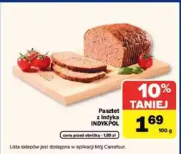 Carrefour Pasztet z indyka oferta