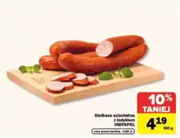 Carrefour Kiełbasa szlachetna z indykiem oferta