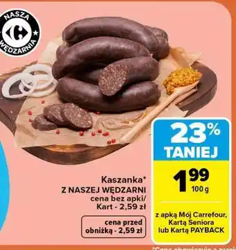 Carrefour Kaszanka oferta