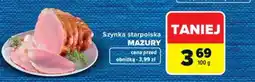 Carrefour Szynka staropolska MAZURY oferta