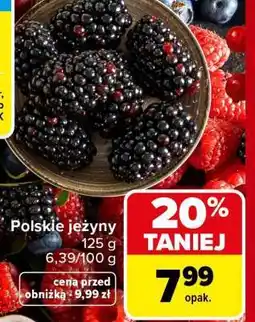 Carrefour Polskie jeżyny oferta