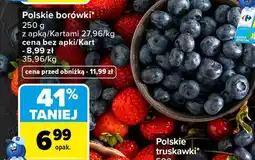 Carrefour Polskie borówki oferta