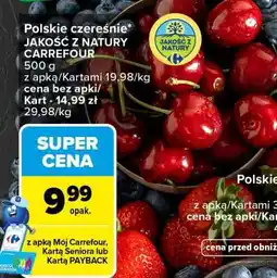 Carrefour Polskie czeresnie oferta