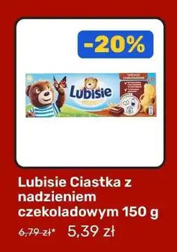 Biedronka Lubisie Ciastka z nadzieniem czekoladowym 150 g oferta