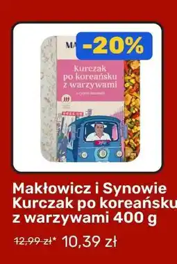 Biedronka Makłowicz i Synowie Kurczak po koreańsku z warzywami 400 g oferta