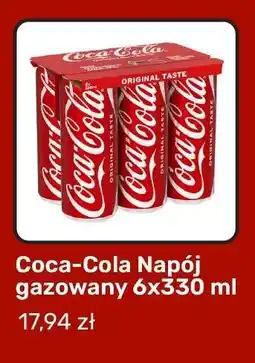 Biedronka Coca-Cola Napój gazowany 6x330 ml oferta