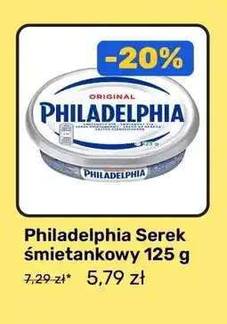 Biedronka Philadelphia Serek śmietankowy 125 g oferta